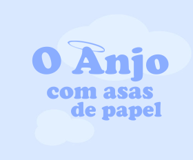 O Anjo com asas de papel - Logo